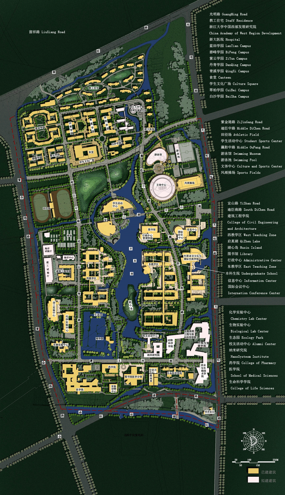 河北建筑工程学院地图图片